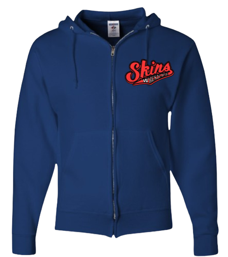 Skins Wrestling Full-Zip Hooded Sweatshirt