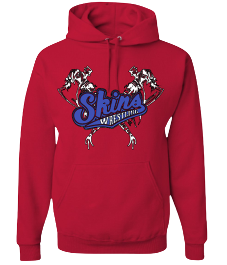 Skins Wrestling Hoodie - Personalized