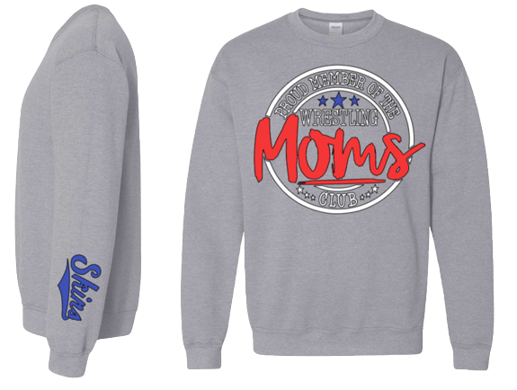 Skins Wrestling Mom Crewneck Sweatshirt - Personalized