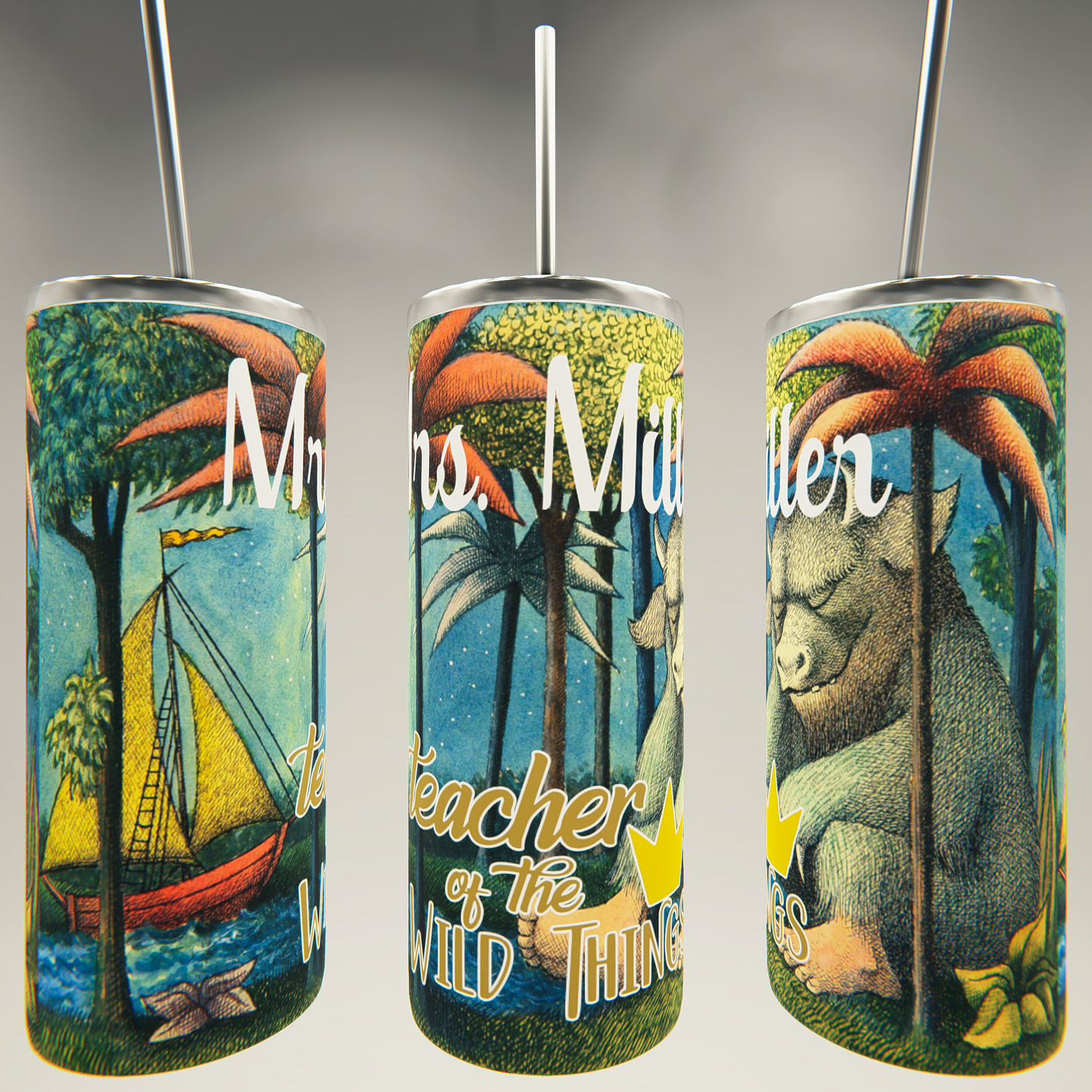 Teacher of the Wild Things Tumbler