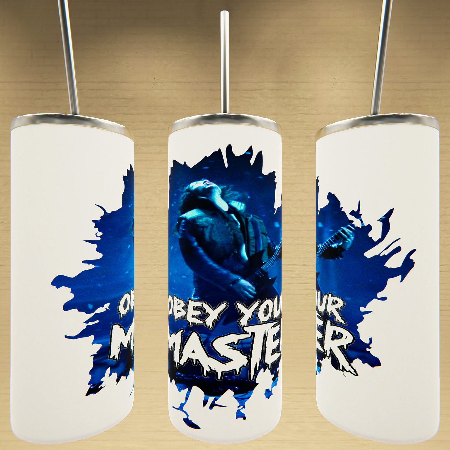 Stranger Things - Eddie Munson - Obey Your Master Tumbler