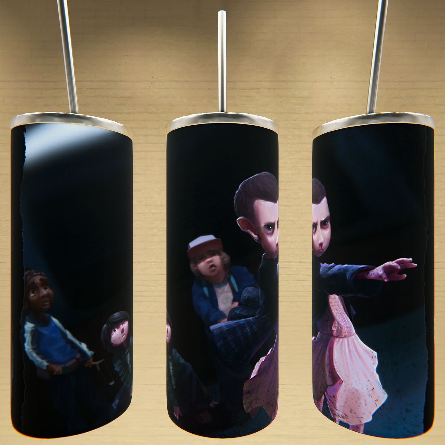 Stranger Things Tumbler - Cartoon Characters