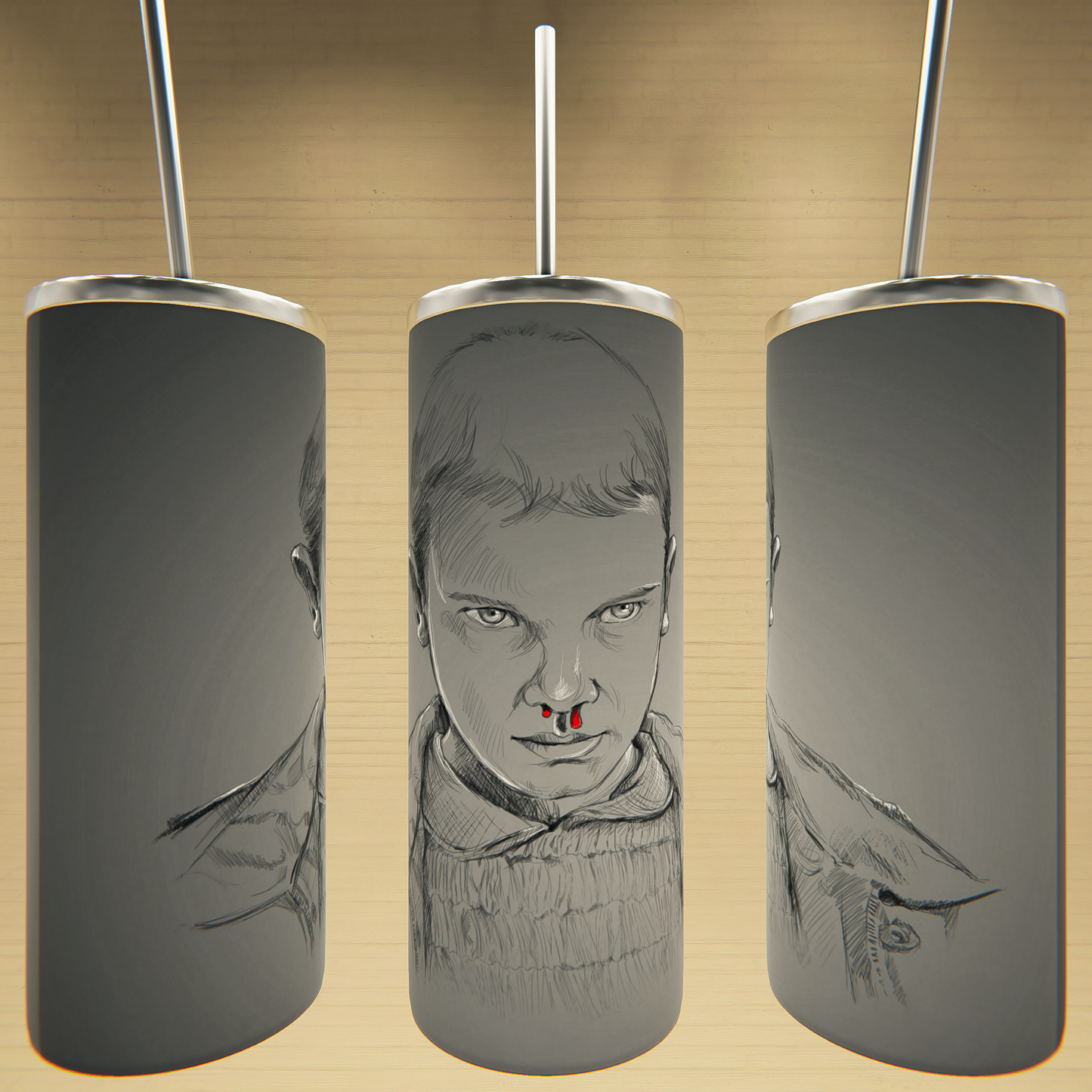 Stranger Things Tumbler - Eleven