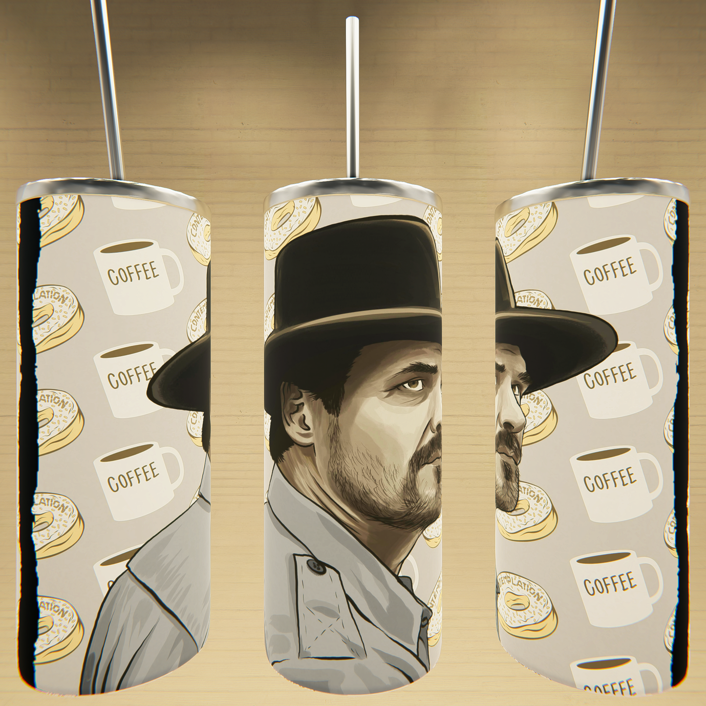 Stranger Things Tumbler - Jim Hopper
