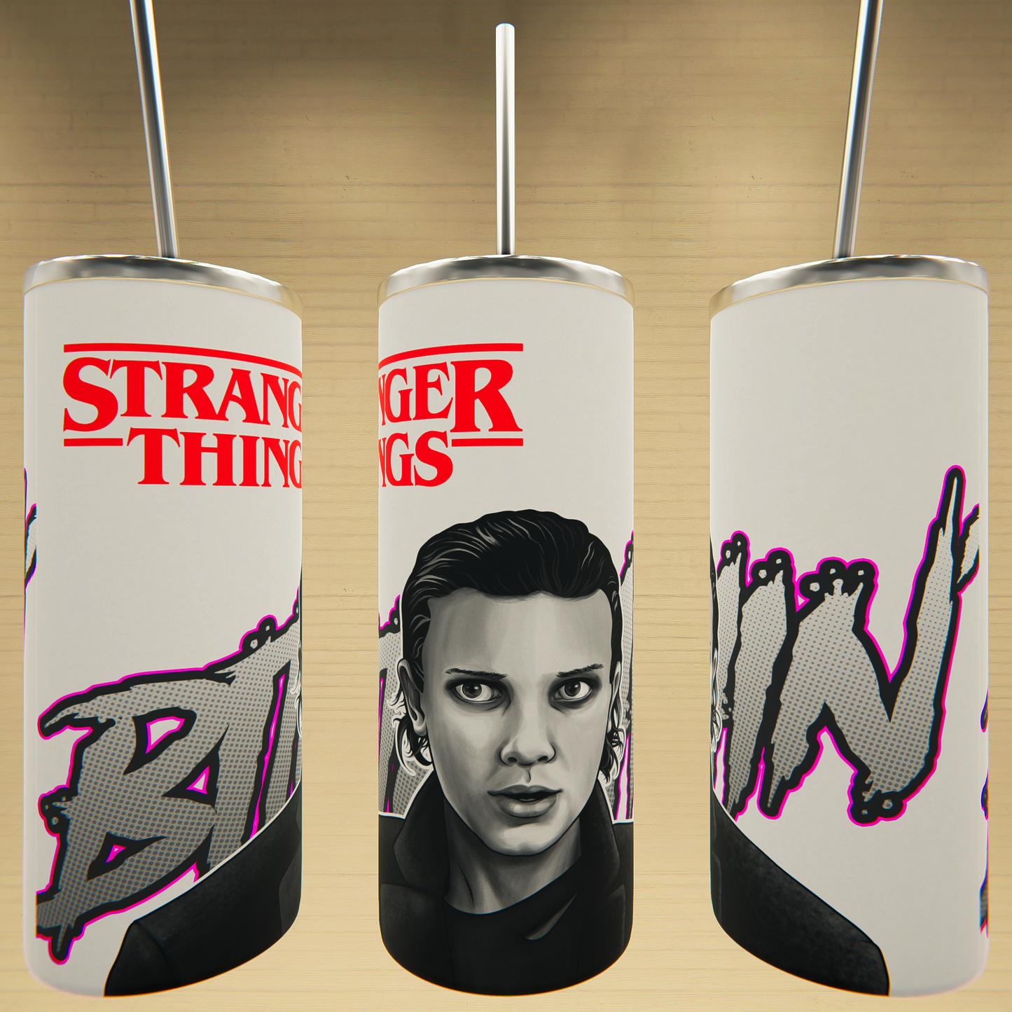 Stranger Things Tumbler - Eleven
