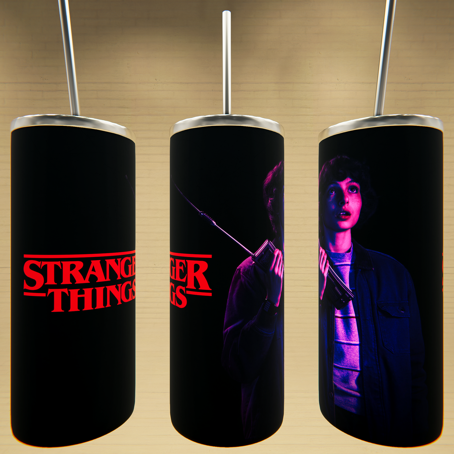 Stranger Things Tumbler - Mike Wheeler