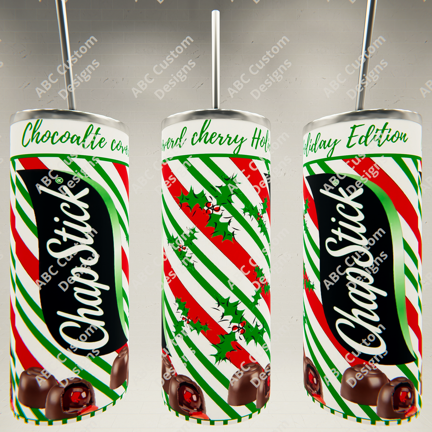 Chapstick Holiday Tumbler
