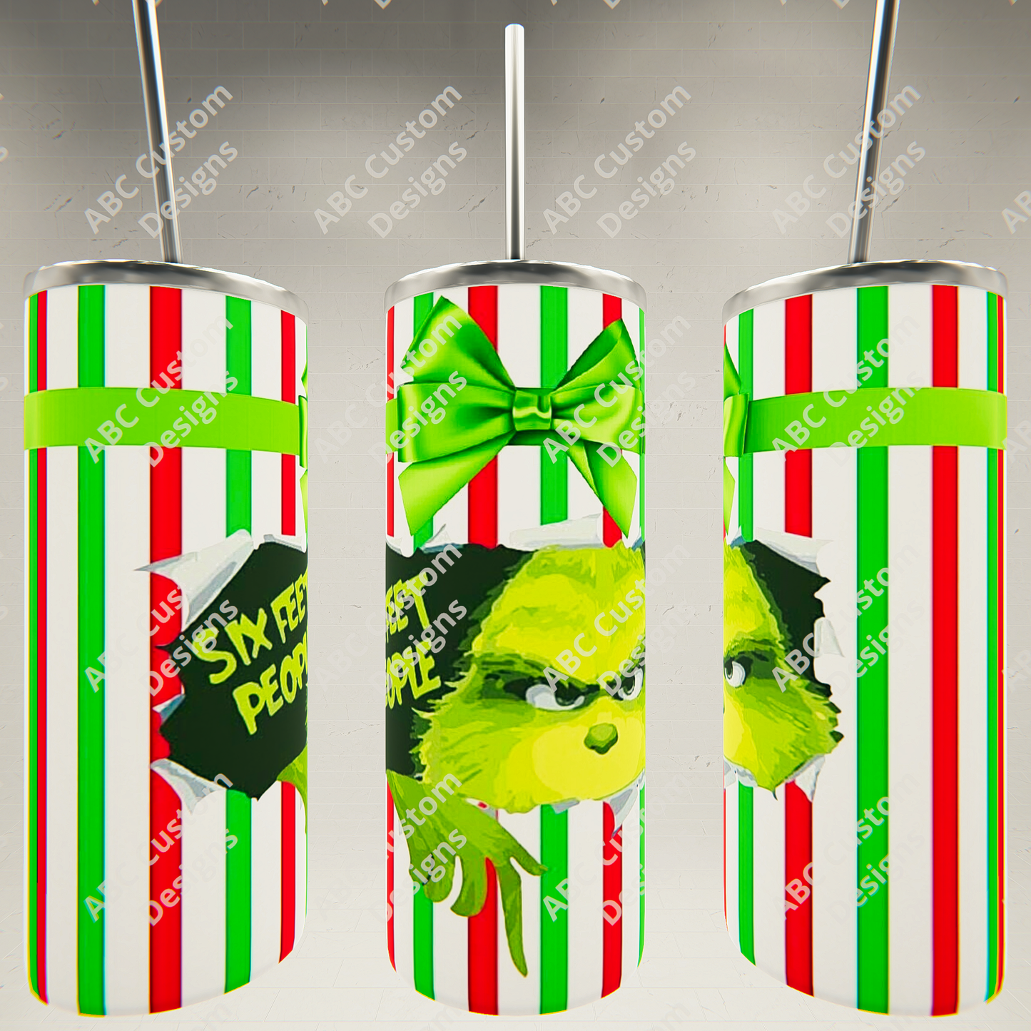 Grinch - 6 Feet Tumbler