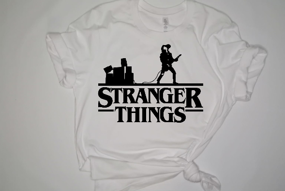 Stranger Things - Eddie Munson Guitar Playing T-Shirt