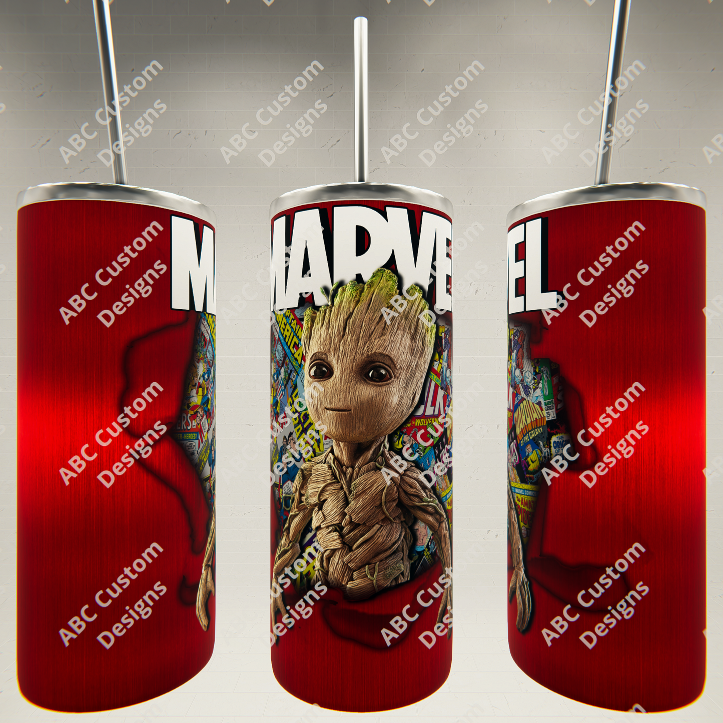 Marvel Baby Groot Tumbler