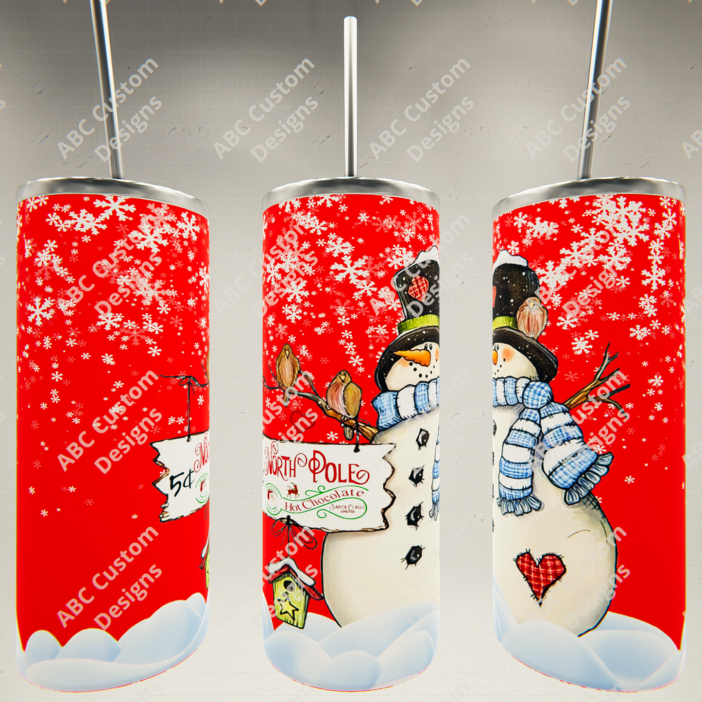 North Pole Hot Chocolate Tumbler