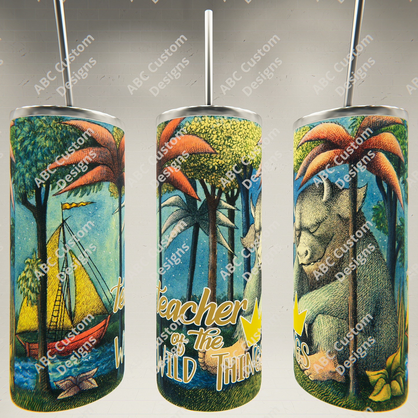 Teacher of Wild Things Tumbler