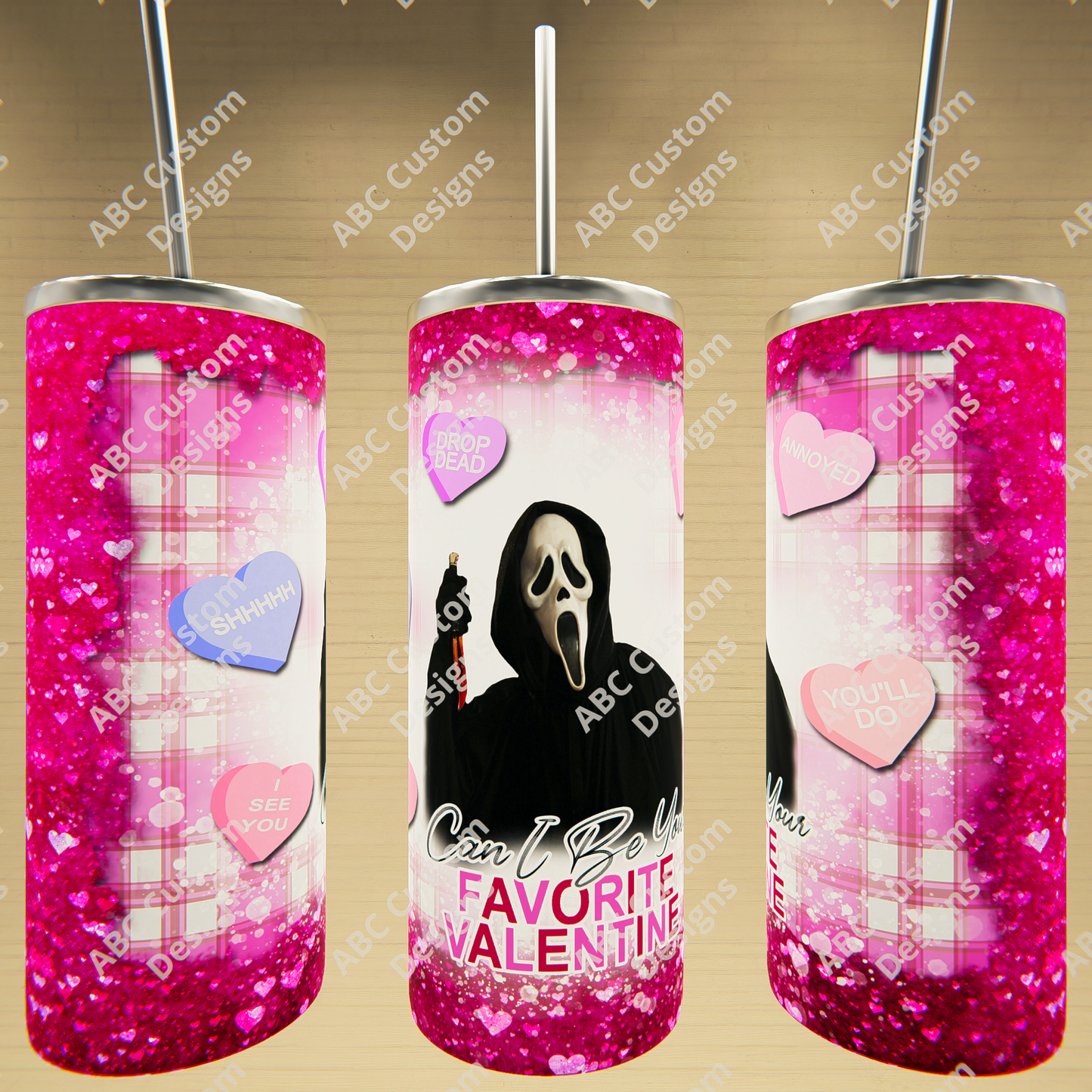 Valentine's Day - Horror Tumbler - Scream