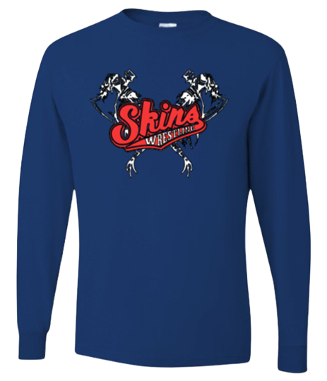 Skins Wrestling Long-Sleeve T - Personalized