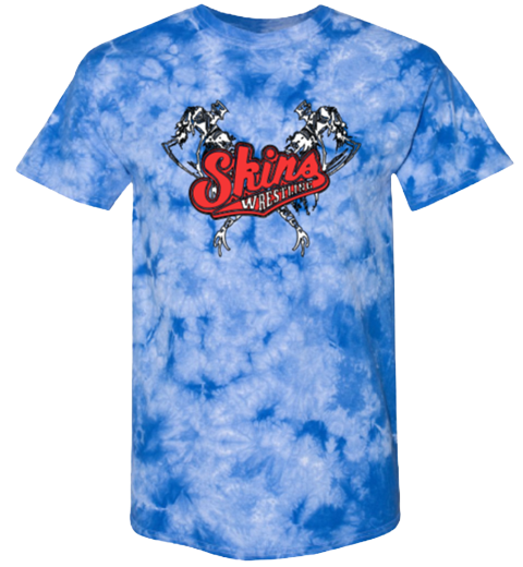 Skins Wrestling Tie-Dye Short-Sleeve T-Shirt - Personalized