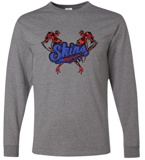 Skins Wrestling Long-Sleeve T - Personalized