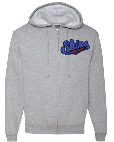 Skins Wrestling Full-Zip Hooded Sweatshirt - Personalized