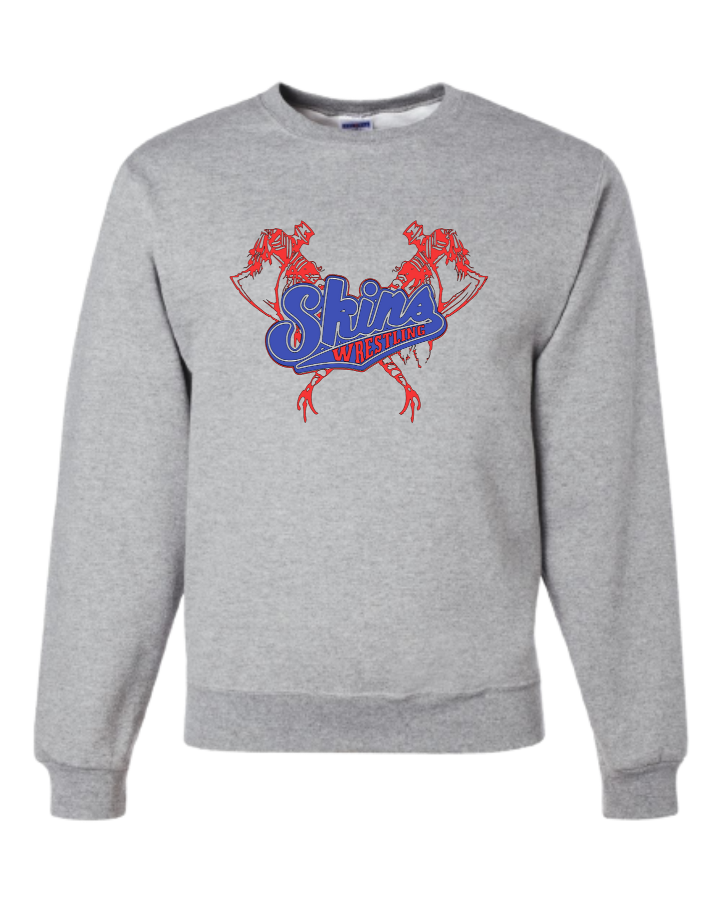 Skins Wrestling Crewneck Sweatshirt - Personalized