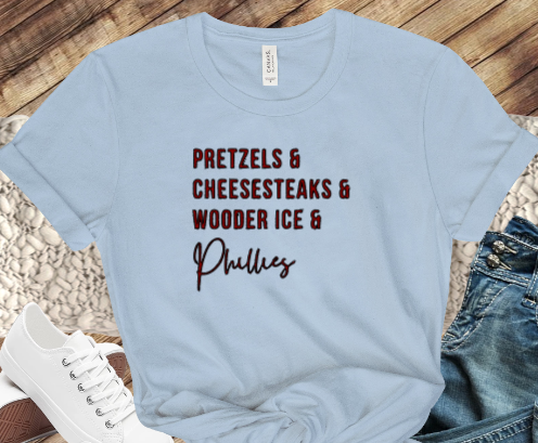 Pretzels & Cheesesteaks & Wooder Ice & Phillies