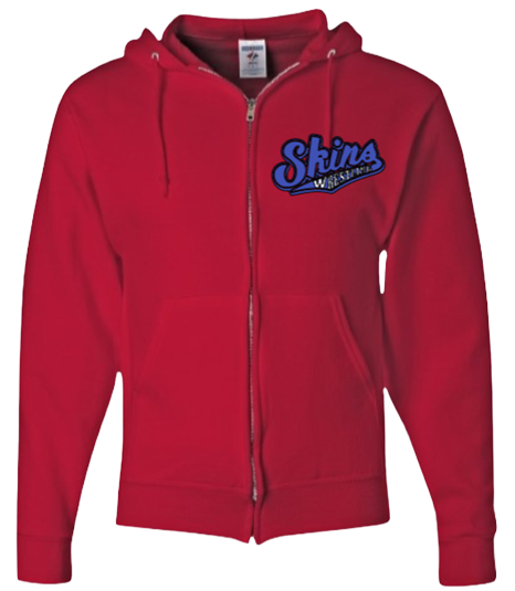 Skins Wrestling Full-Zip Hooded Sweatshirt - Personalized