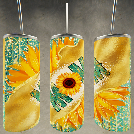 Mom Sunflower Tumbler