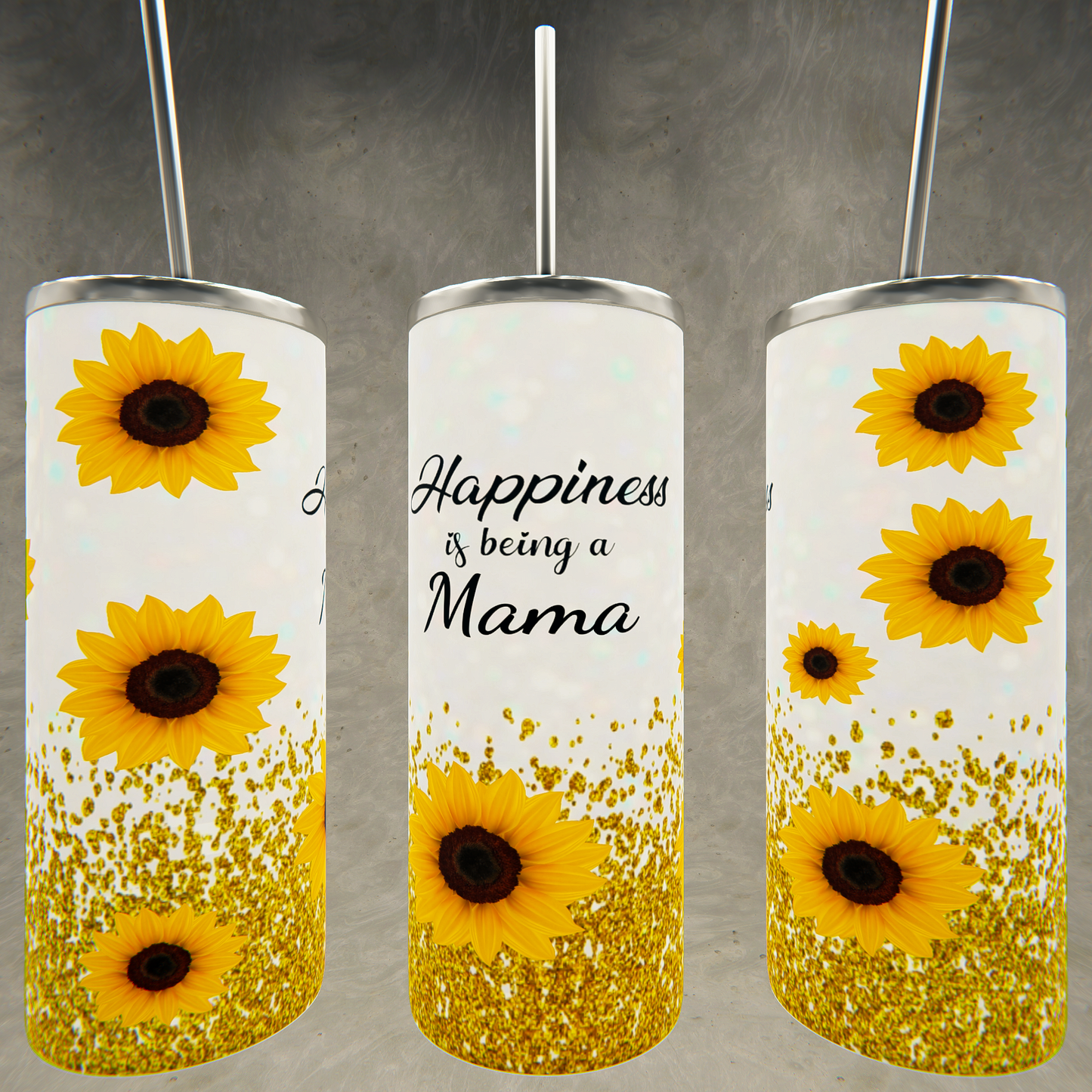 Happiness is Being a... Sunflower Tumbler