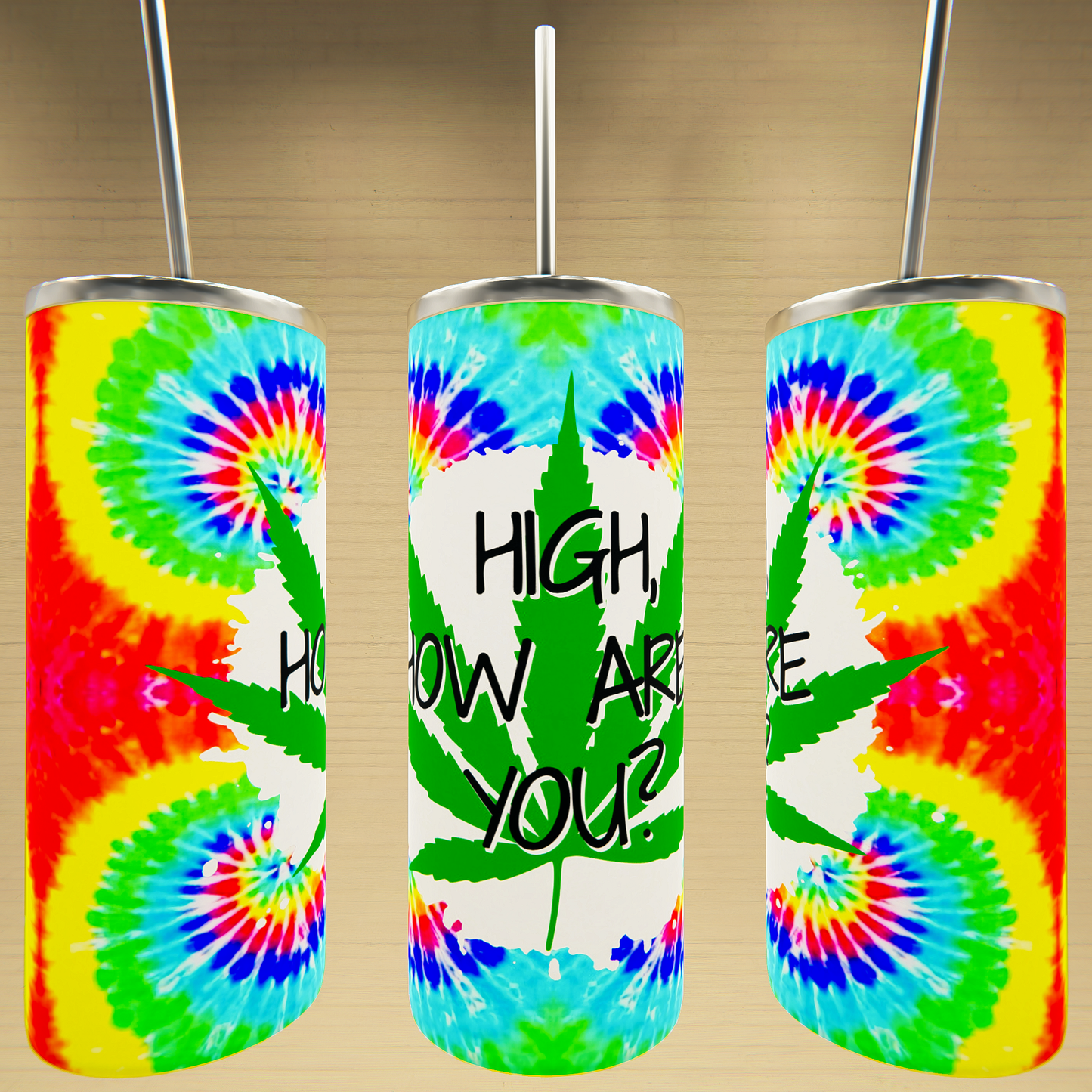 High How are You Weed Tumbler