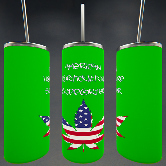American Flag Weed Tumbler