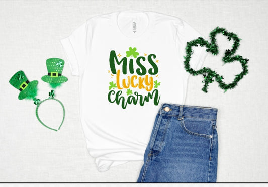 Miss Lucky Charm - St. Patrick's Day Shirt