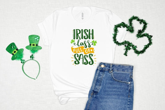 Irish Lass Full of Sass - St. Patrick's Day Shirt