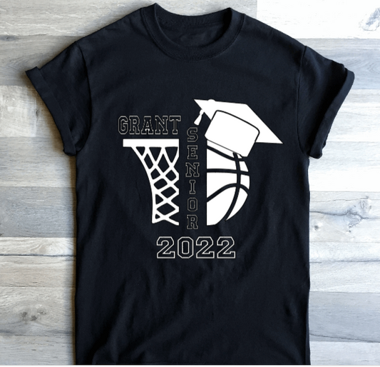 Basketball Senior Shirt - White