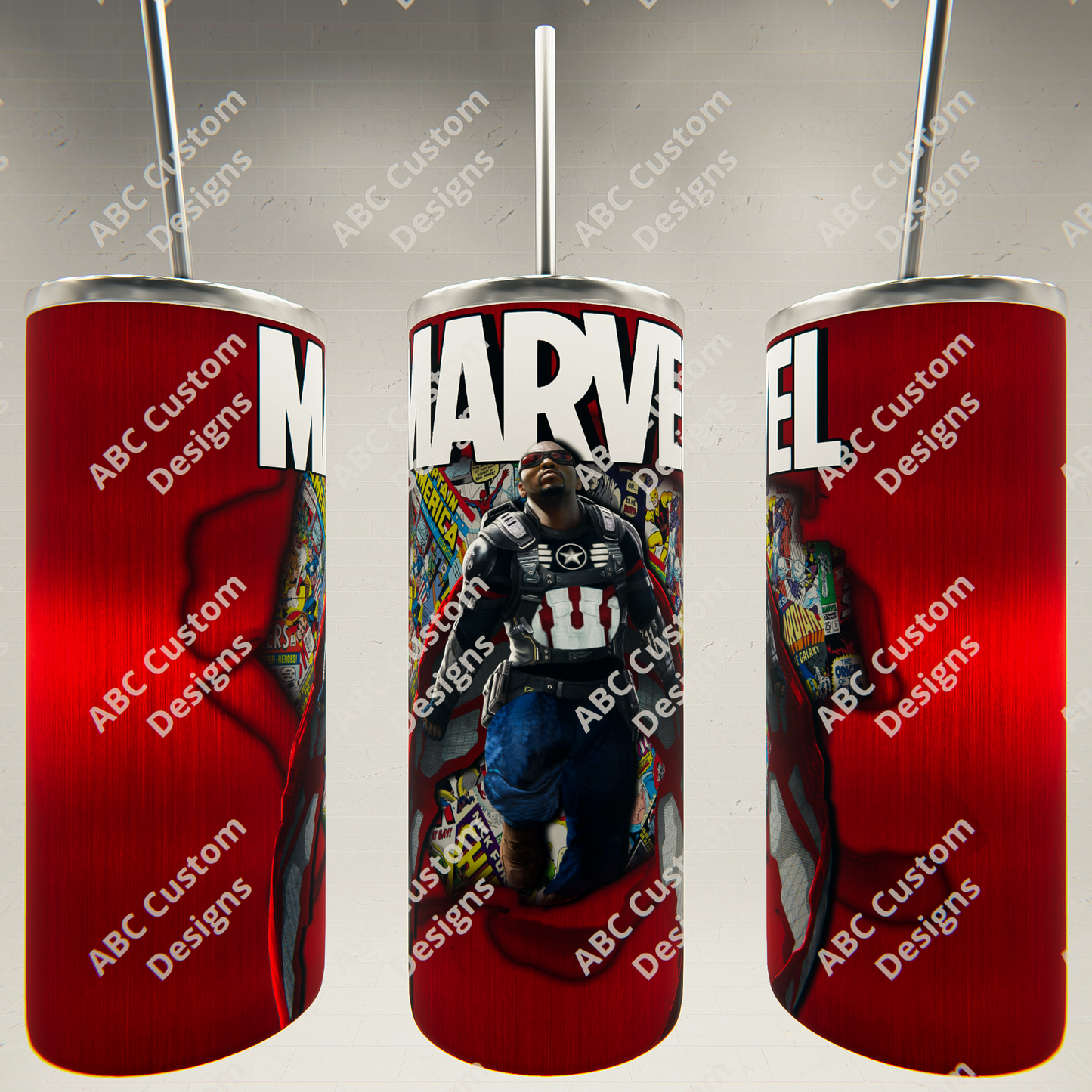 Marvel Falcon Tumbler