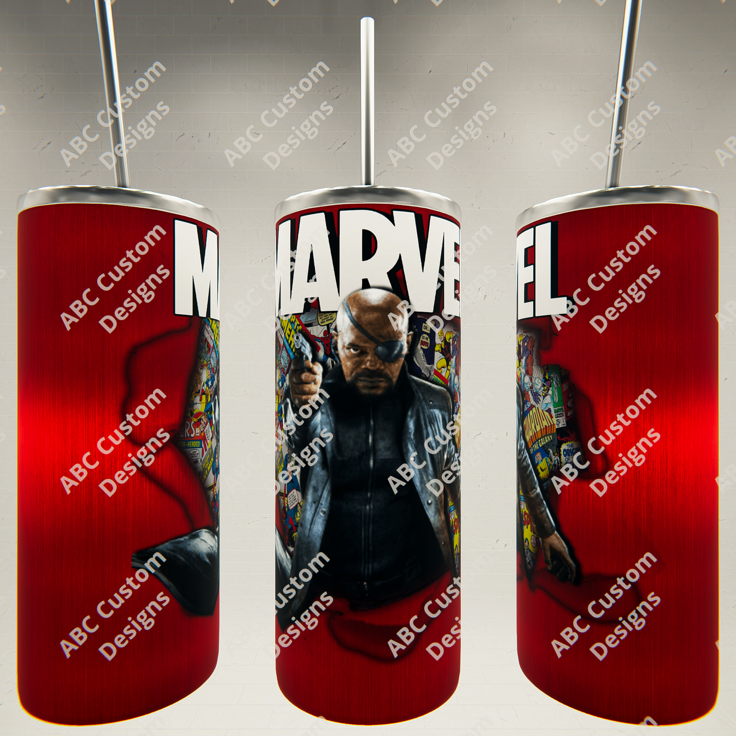 Marvel Nick Fury Tumbler