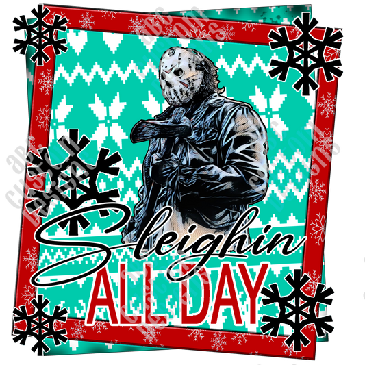 Tumbler - Jason Voorhees - Sleighin All Day