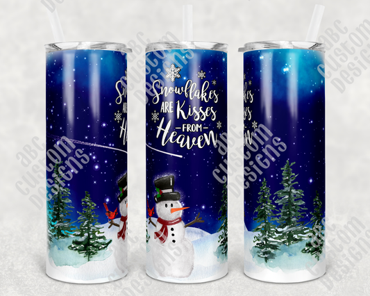 Tumbler - Snowflakes Are Kisses From Heaven