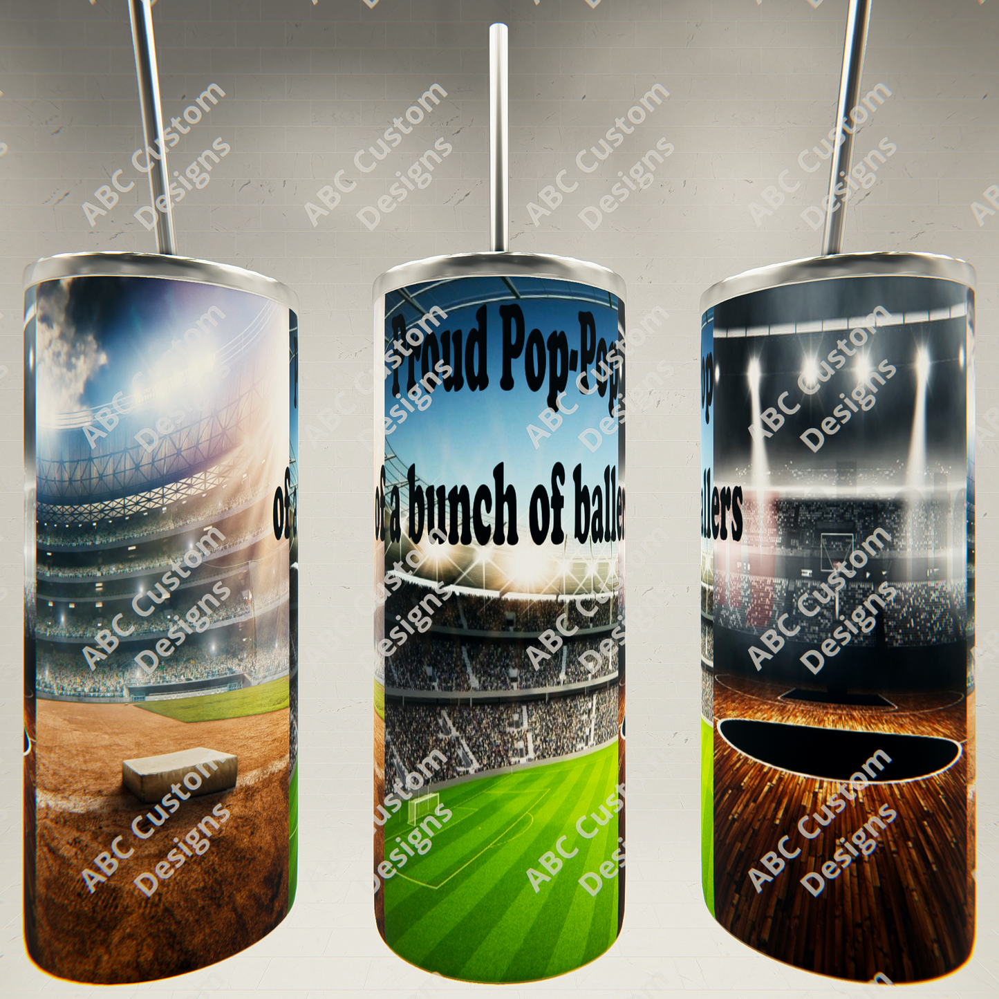 Proud Sports Pop-Pop Tumbler